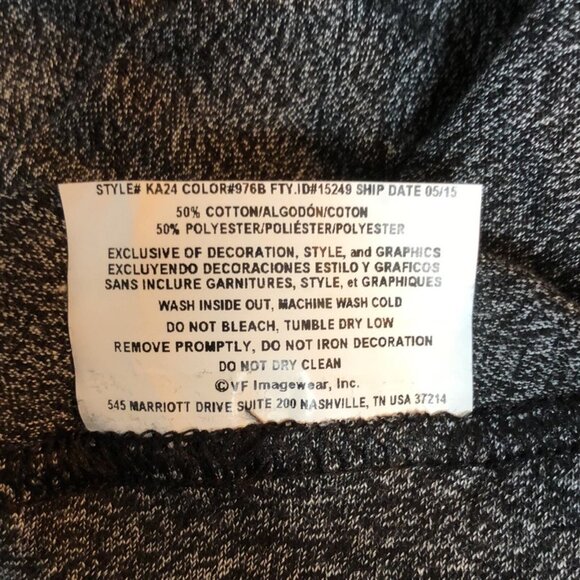 Carolina Panthers Majestic gray football team tee t-shirt size XL - Picture 6 of 8